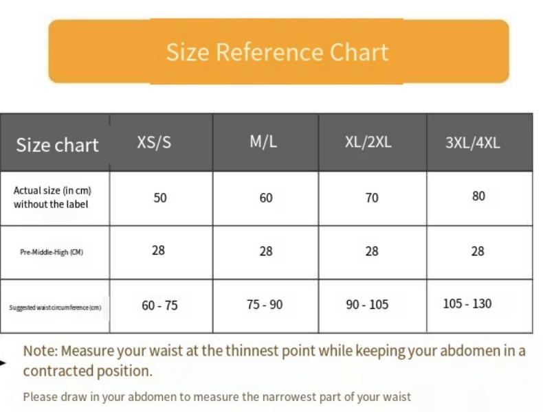 Premium Waist Trainer Belt Adjustable Belly Tummy Control Slim Body Shaper